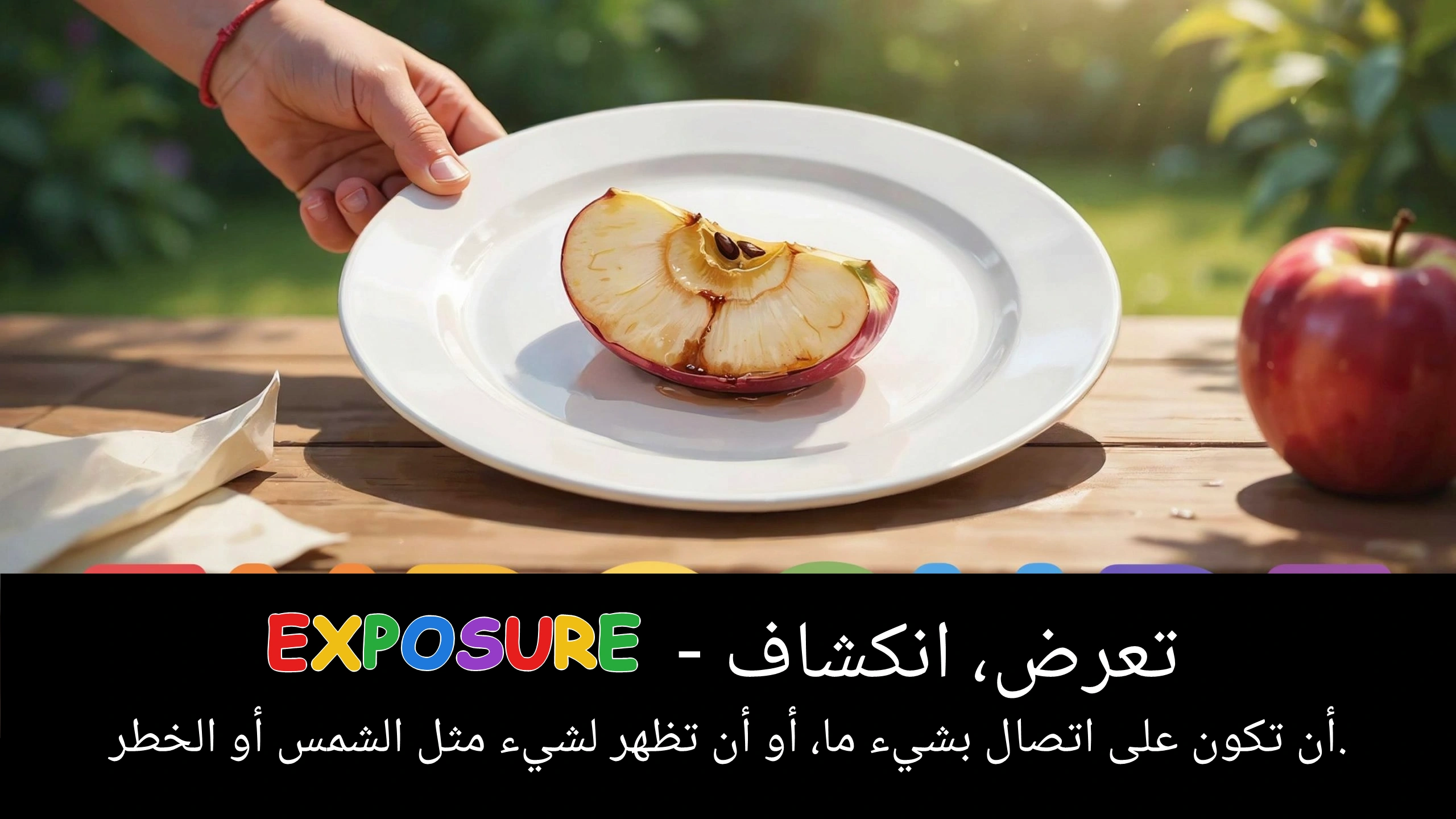 Arabic Illustration for exposure